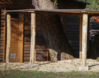  KastanienHolz Sule fr Architektur